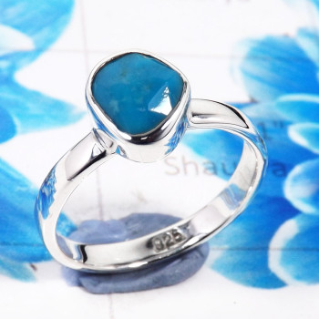 Sleeping Beauty Turquoise C - PSR789-925 Sterling Silver Fabulous Gemstone Sleeping Beauty Tur