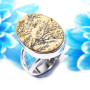 German Psilomelane Dendrite A - PSR785-Glamorous German Psilomelane Dendrite 925 Sterling Silver