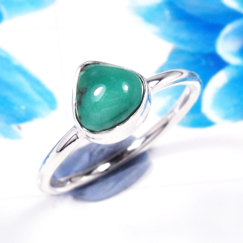 Turquoise B - RSS926-925 Sterling Silver Gorgeous Fashionable Preety Design Ri Turquoise B - RSS926-925 Sterling Silver Gorgeous Fashionable Preety Design Ri