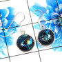 Dichroic Glass E - SPE905-925 Sterling Silver Dichroic Glass Stylish Company Made E
