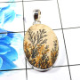 German Psilomelane Dendrite A - ISP738-925 Sterling Silver Germany Dendrite Company Wholesale Ha