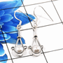 Pearl G - SDE770-925 Sterling Silver Fashionable Latest Designs Earrings W