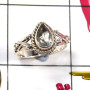 Green Amethyst Cut B - RBS912-Fabulous Light Weight 925 Sterling Silver Baby Rings Whol
