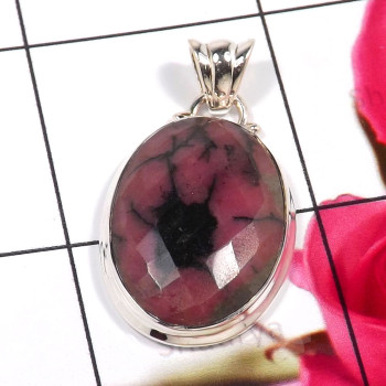 Rhodonite B - ISP721-Glorious Rhodonite Wholesale 925 Sterling Silver Handmade Rhodonite B - ISP721-Glorious Rhodonite Wholesale 925 Sterling Silver Handmade