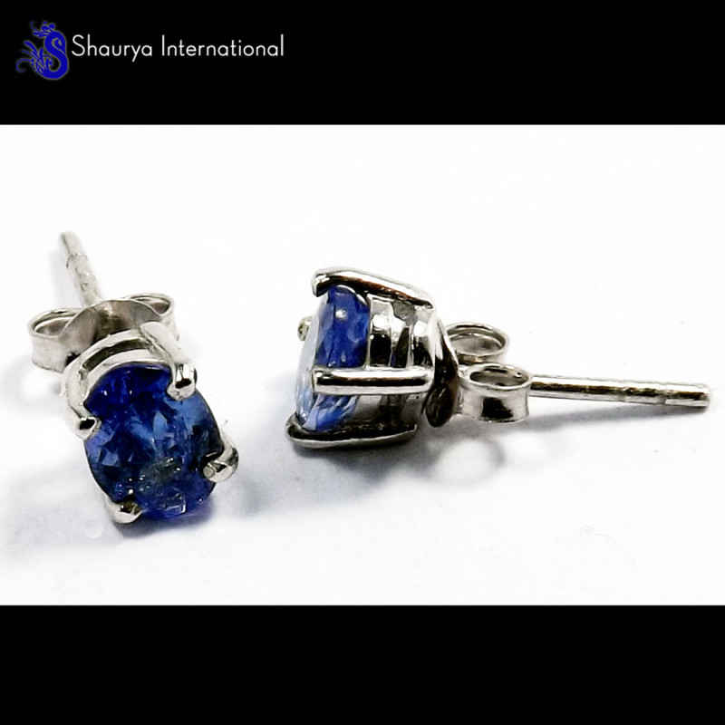 Tanzanite Cut C - SFJ987-5x7 Oval Dazzling Tanzanite Cut 925 Sterling Silver Handm Tanzanite Cut C - SFJ987-5x7 Oval Dazzling Tanzanite Cut 925 Sterling Silver Handm