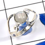 Rainbow Moonstone D - RBS901-Stunning Wholesale Manufacturer Designer Rings 925 Sterli