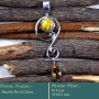 Bumble Bee & Citrine Cab B - SD594-Gorgeous Look Cab Gemstone 925 Silver Wholesale Designer P