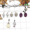 10 Pcs Mix Cab & Cut Stone B - BDA928-Excellent 10 Pcs Mix Lots Cab & Cut Gemstone Jewelry 925