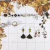 10 Pcs Mix Cab & Cut Gemstone G - BDA926-Amazing 10 Pcs Mix Lots Jewelry 925 Sterling Silver Cab &