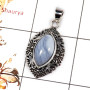 Blue Lace Agate Cab A - CMJ844-Elegant Mix Cab Gemstone Pendant 925 Sterling Silver Whol