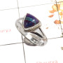 Purple Turquoise Cab B - RBS855-New Design Solid 925 Sterling Silver Ring Made Natural Cab Gemstone