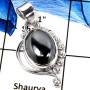 Hematite Cab B - SSP784-Handmade Design Cab Gemstone Wholesale Pendant 925 Sterling Silver