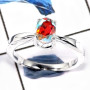 Rainbow Mystic Cut C - CMJ837-Solid 925 Sterling Silver Superb Cut Gemstone Light Weight Ring