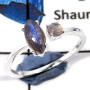 Labradorite Cab O - SFJ892-Party Wear Semiprecious Cab Gemstone Light Weight Ring 925 Sterling Silver