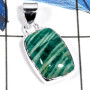Amazonite Cab E - CMJ822-Solid 925 Silver Party Look Cab Gemstone Designer Pendant