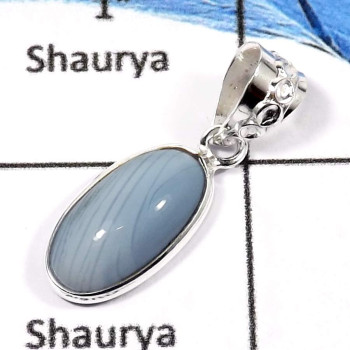 Blue Opal A - BPS837-Exclusive Cabochon Gemstones Wholesale Bezel Pendants 925 Sterling Silver Blue Opal A - BPS837-Exclusive Cabochon Gemstones Wholesale Bezel Pendants 925 Sterling Silver