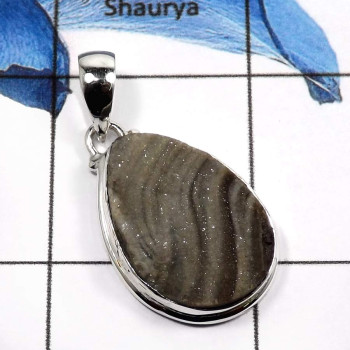 Desert Druzy D - ISP582-Fabulous Gemstone Desert Druzy Plain Setting Pendants 925 Sterling Silver Desert Druzy D - ISP582-Fabulous Gemstone Desert Druzy Plain Setting Pendants 925 Sterling Silver