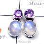Rainbow H - SSE993-Small Size Exclusive Silver Stud Earring