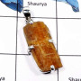 Orange Kyanite C - SPS893-Exclusive Orange Kyanite Wholesale Prong Setting Pendants 925 Sterling Silver