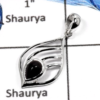 Black Onyx B - CSP907-Attracting Latest Design Fashionable Casting Pendants 925 Sterling Silver Black Onyx B - CSP907-Attracting Latest Design Fashionable Casting Pendants 925 Sterling Silver