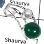 Green Onyx & Pearl H - SSP744-ATTRACTIVE NEW PARTY WEAR DESIGNER PENDANTS 925 STERLING SILVER