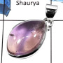 Ametrine Amethyst O - ISP540-CLASSIC NEW DESIGN PLAIN SETTING DESIGNER FASHION PENDANTS 925 STERLING SILVER